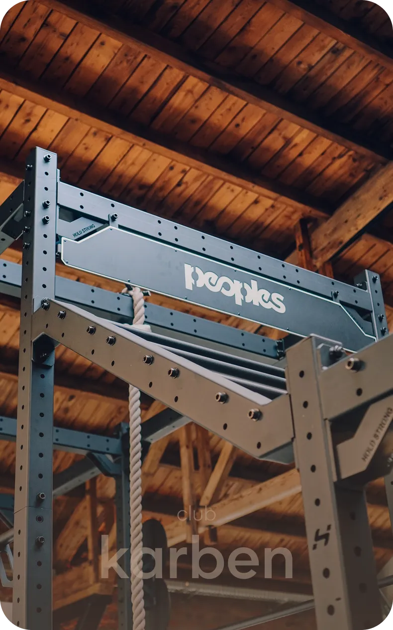 Peoples Fitness Rack-Detail im Club Karben