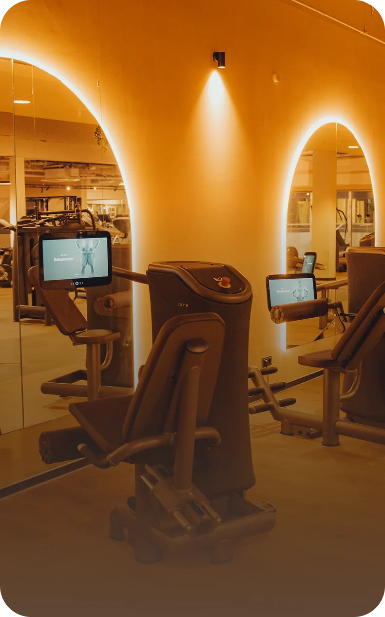 EGYM Smart-Trainingsgeräte im peoples Fitness Signature Club Bad Homburg